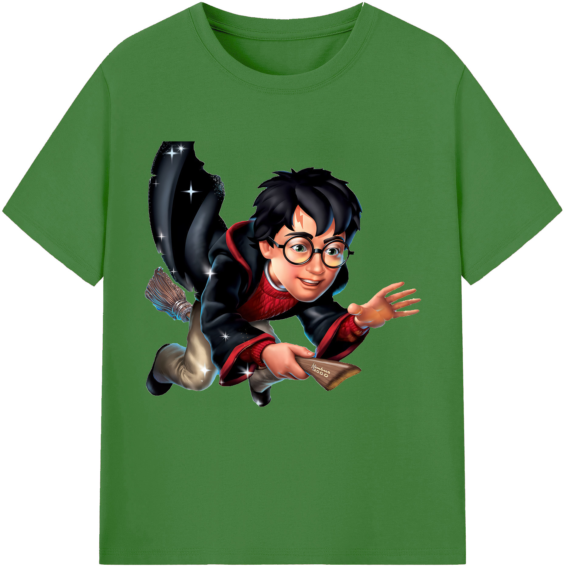 （画像用） Harry Potter ハリー・ポッターシリーズ レディースカジュアルプリントTシャツ（綿100％）